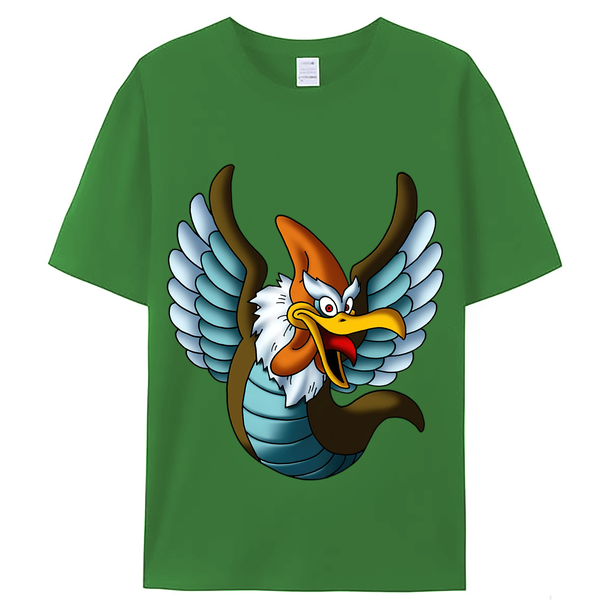 （画像用） ドラゴンクエスト Doragon Kuesuto Dragon Quest レディースカジュアルプリントTシャツ（綿100％）
